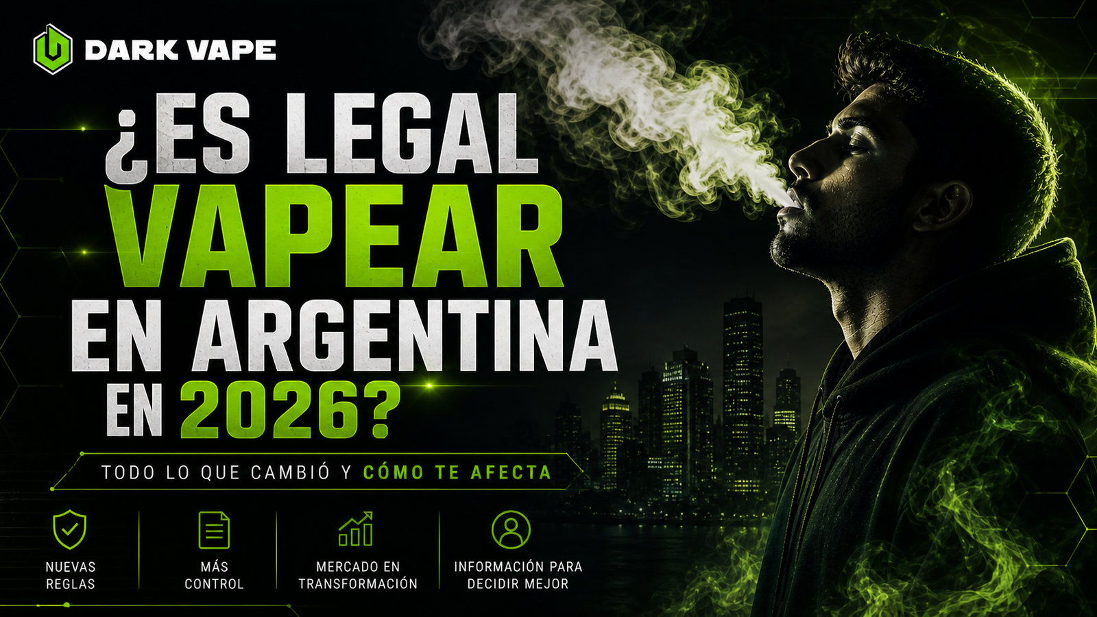 vapeo legal en Argentina 2026 nueva regulación DarkVape