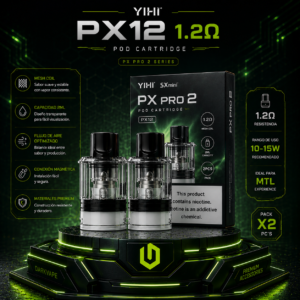 yihi sxmini px12 1.2 ohm pod cartridge