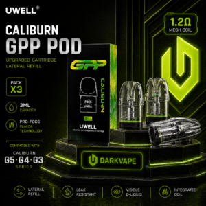 uwell caliburn gpp pod 1.2 ohm