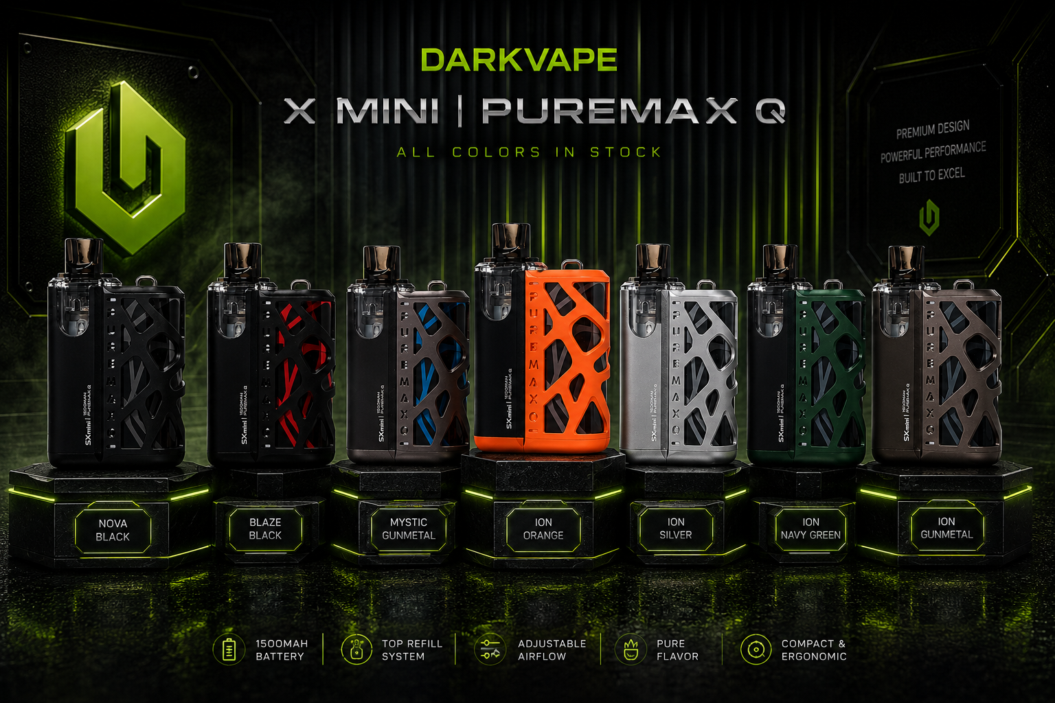 YIHI SX MINI PUREMAX Q - POD VAPE RECARGABLE 