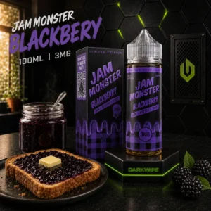 liquido freebase jam monster blackberry 100ml para vapeadores