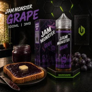 jam monster grape eliquid freebase 100ml 3mg. darkvape argentina