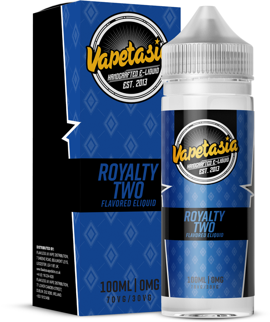 Líquido Vapetasia Royalty II 100ml para vapeo