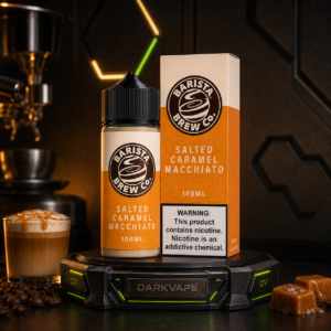 Barista Brew Salted Caramel Macchiato 100ml 3mg líquido freebase sabor café y caramelo salado