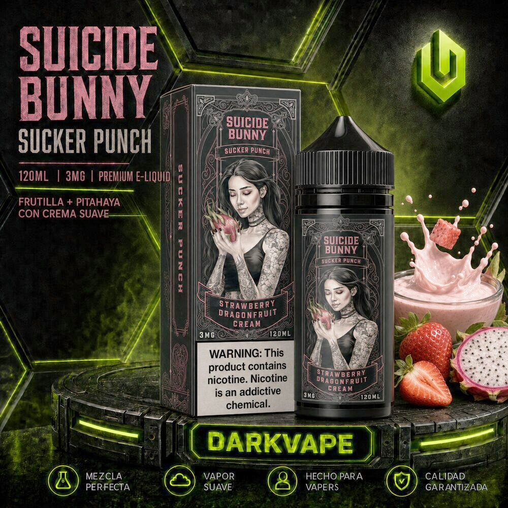 Sucker Punch 120ml 3mg de Suicide Bunny