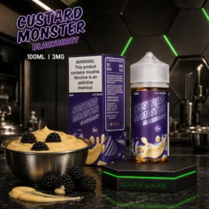 Custard Monster Blackberry 100ml 3mg