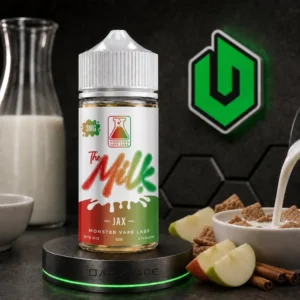 The Milk Apple Jax 100ml 3mg líquido Freebase Jam Monster