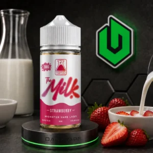 The Milk Strawberry 100ml 3mg líquido Freebase Jam Monster