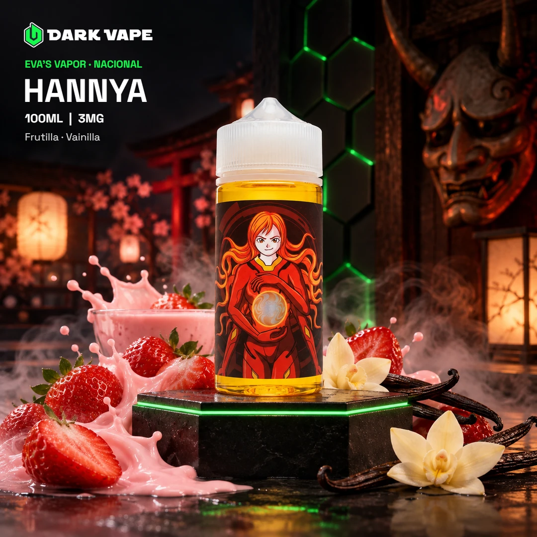Eva's Vapor Hannya 100 ml, líquido freebase nacional – DarkVape