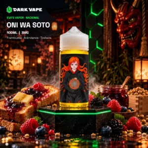 Eva's Vapor Oni wa Soto 100 ml, líquido freebase nacional – DarkVape