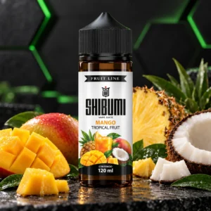 Shibumi Mango Tropical Fruit 120 ml, líquido freebase