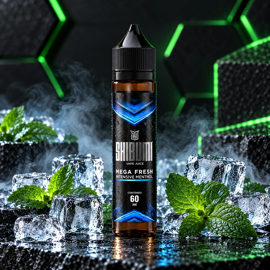 Shibumi Mega Fresh 60 ml, líquido freebase