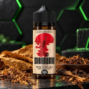Shibumi Nicholai 120 ml, líquido freebase