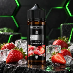 Shibumi Strawberry Ice 120 ml, líquido freebase