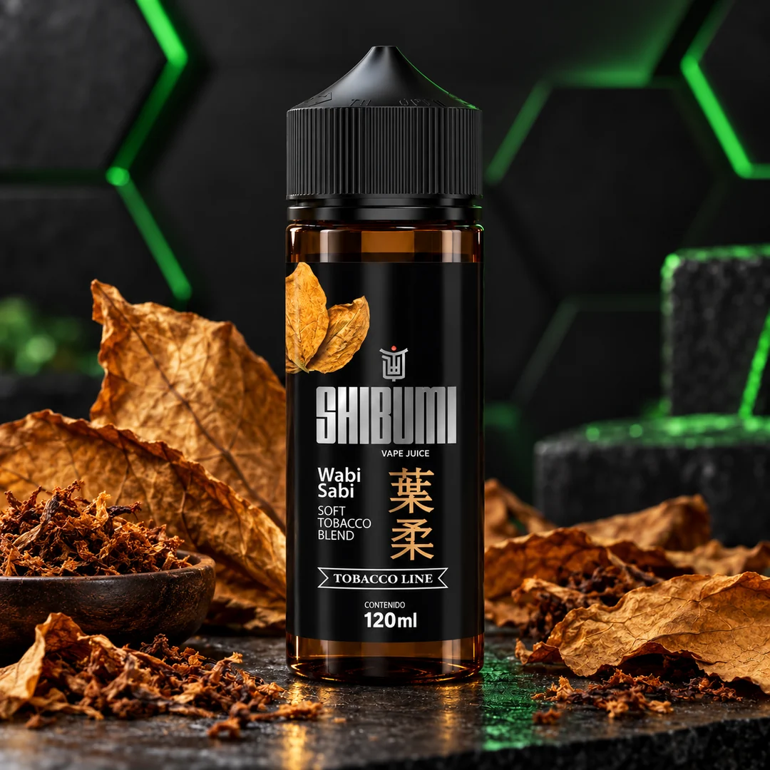 Shibumi Wabi Sabi 120 ml, líquido freebase