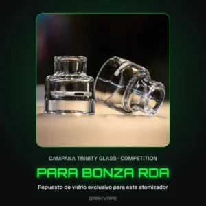 Campana de vidrio Trinity Glass Competition para atomizador Bonza RDA