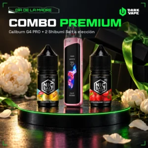 Combo Día de la Madre Premium: Uwell Caliburn G4 PRO Fantasy Pink + 2 Shibumi Salt 30 ml