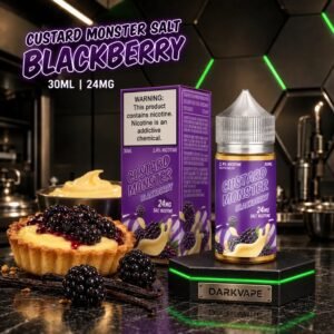 Jam Monster Custard Monster Blackberry sales de nicotina 30ml con tostada y pedestal DarkVape – DarkVape