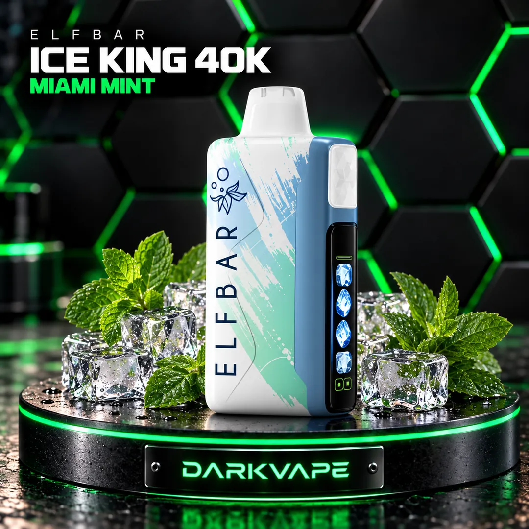 Elfbar Ice King 40K Miami Mint – vape descartable hasta 40.000 puffs – DarkVape