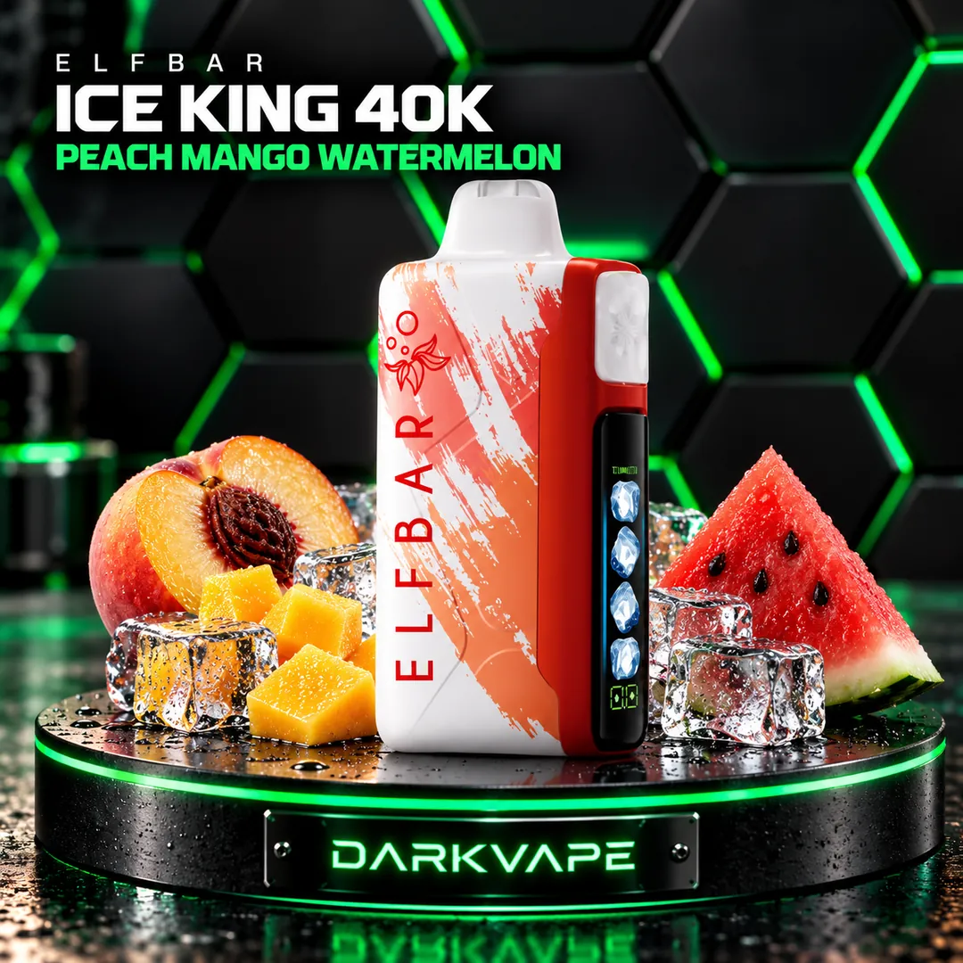 Elfbar Ice King 40K Peach Mango Watermelon – vape descartable hasta 40.000 puffs – DarkVape