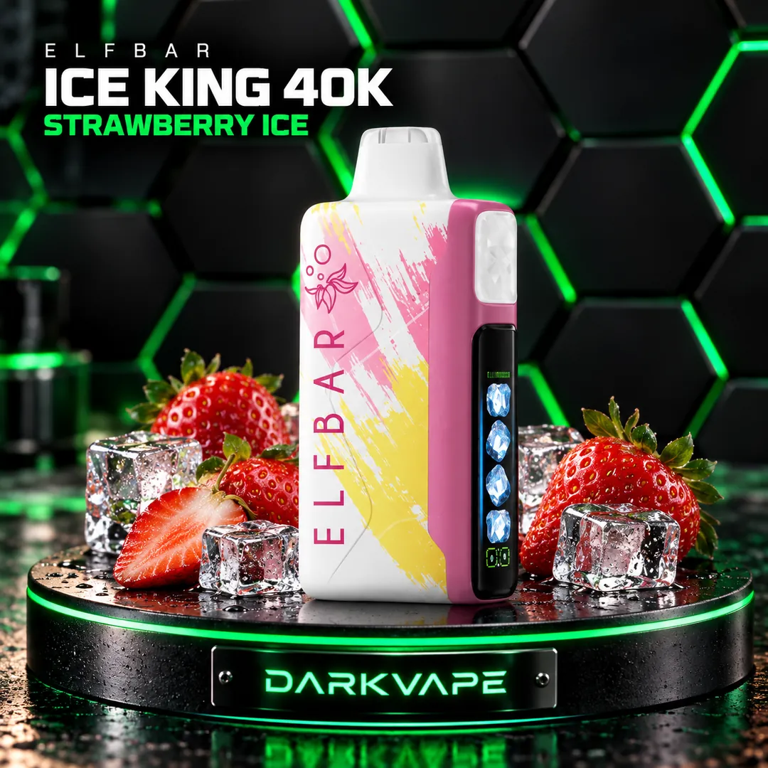 Elfbar Ice King 40K Strawberry Ice – vape descartable hasta 40.000 puffs – DarkVape