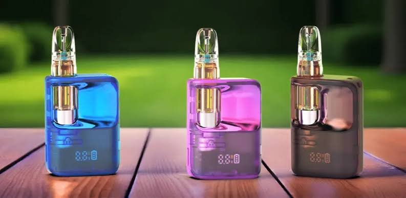 CCELL Stylo en colores Bright Blue, Vibrant Purple y Coffee Brown