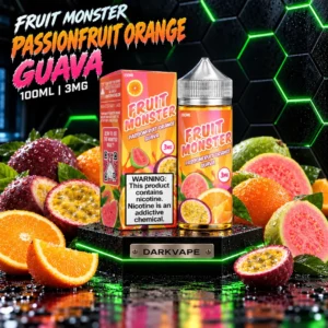 Jam Monster Fruit Monster Passionfruit Orange Guava 100ml 3mg - DarkVape