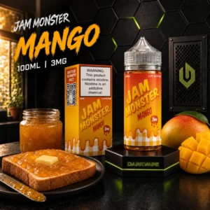 Jam Monster Mango 100ml 3mg con tostada y mermelada de mango – DarkVape