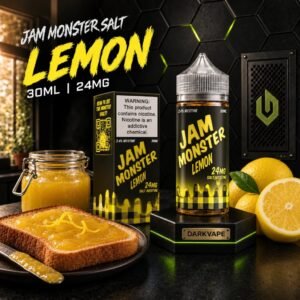 Jam Monster Lemon sales de nicotina 30ml con tostada y pedestal DarkVape – DarkVape