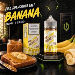 PB & Jam Monster Banana sales de nicotina 30ml con tostada y pedestal DarkVape – DarkVape