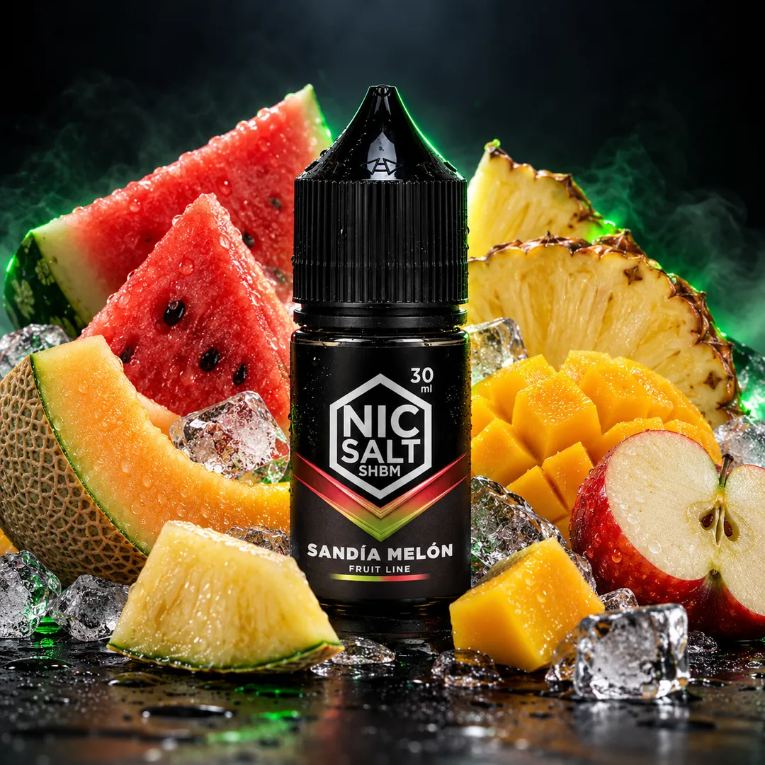 Shibumi Sandía y Melón 30 ml con sandía, melón, mango y ananá