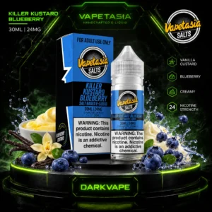 Vapetasia Killer Kustard Blueberry sales de nicotina 30 ml 24 mg en DarkVape